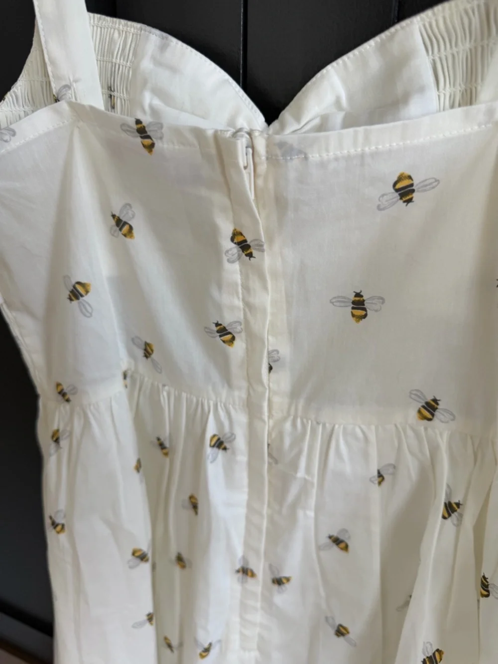 American Girl | Blaire Wilson Garden Bee Cotton Sundress with Buttons & Bow | 8